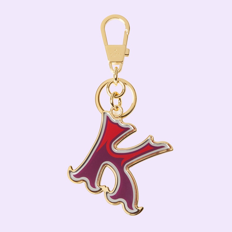 727976.JCFUG.8555.001.100.0000.Light Letter K Plexiglas keychain